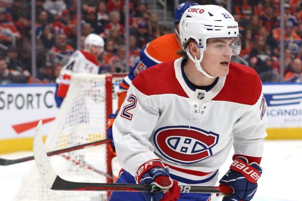 Canadiens' Caufield out remainder of the season