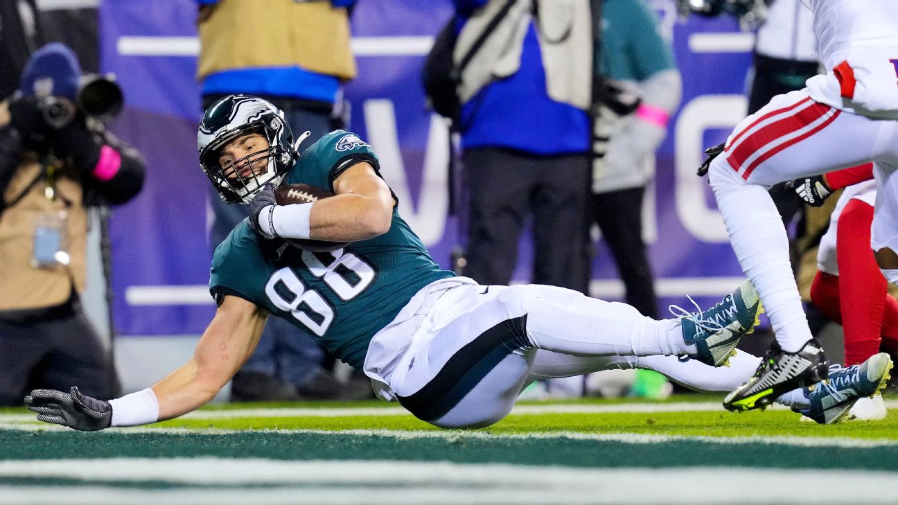 Eagles 2023 schedule: Why Dallas Goedert will reach 1,000-yard plateau