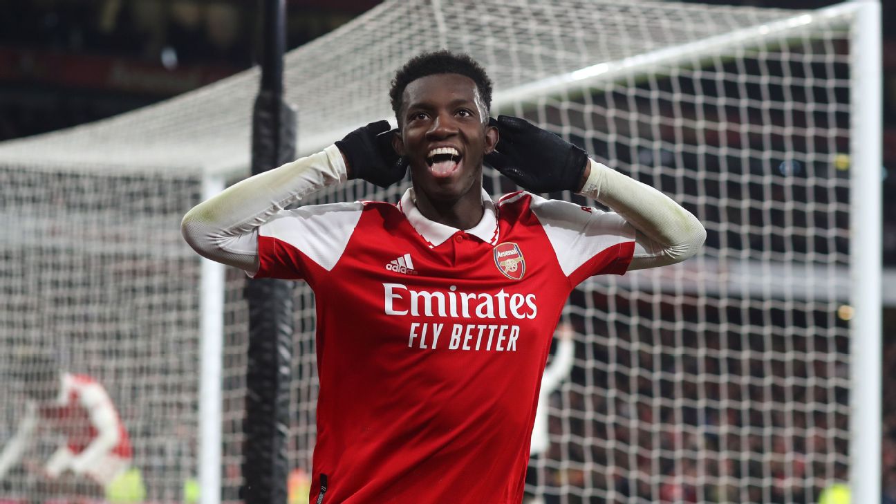 Arsenal vs Manchester United summary: score, Nketiah goals