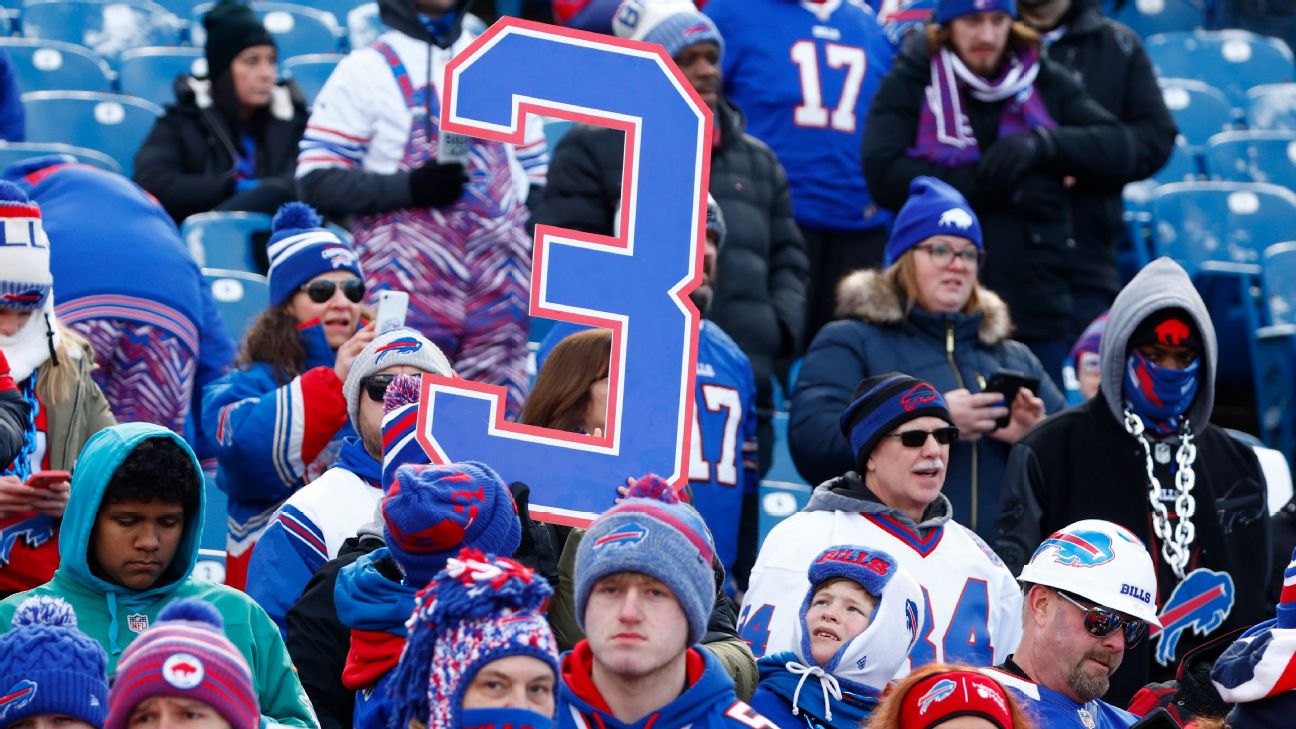 Damar Hamlin Attends Bills Playoff Game In Person, Cheers from Suite