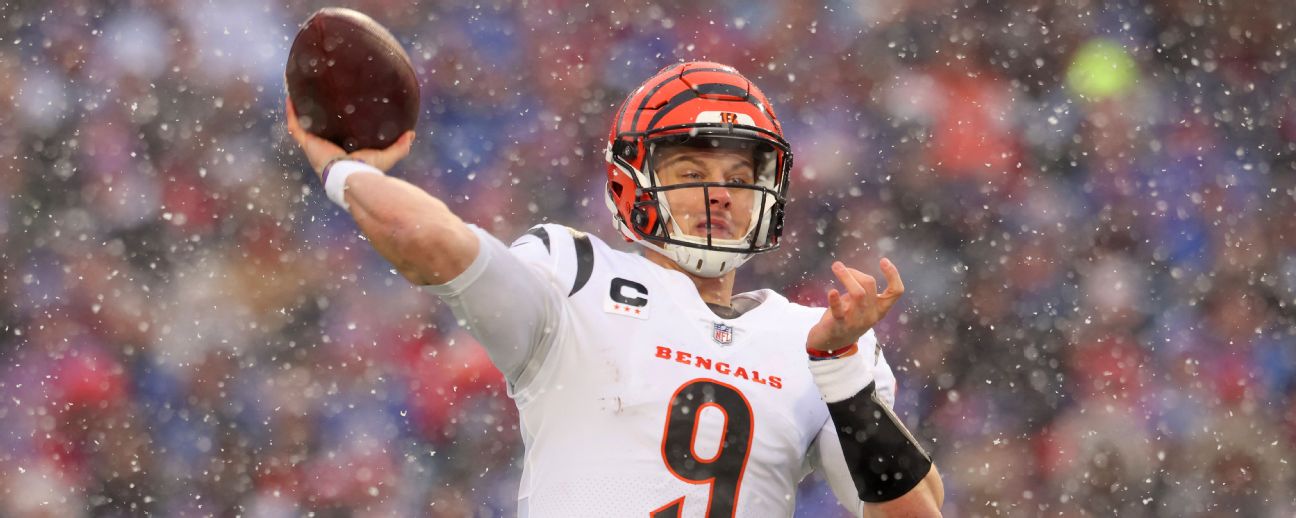 Follow live: Bengals have taken control in snowy Buffalo