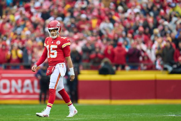 Mahomes' status triggers fluid AFC title game line