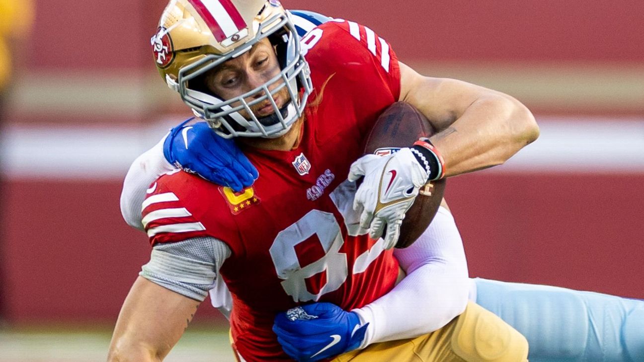 George Kittle’s ‘unbelievable’ catch sparks 49ers’ victory