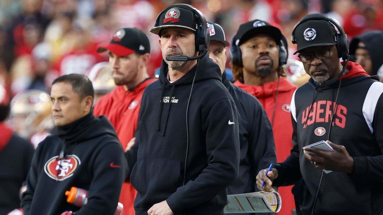 NFL: no San Francisco 49ers, Kyle Shanahan fez 'mentes explodirem' no  elenco - ESPN