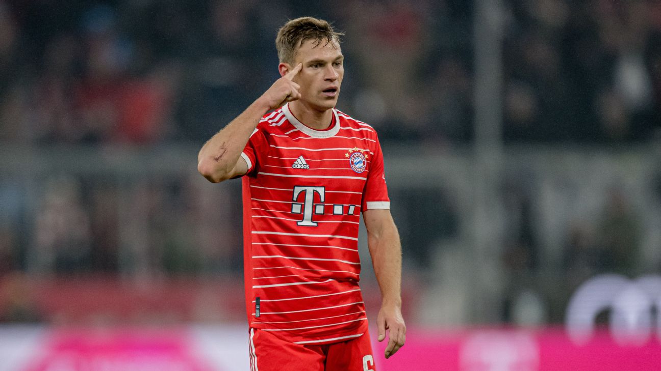 Bayern star and Liverpool target Joshua Kimmich.