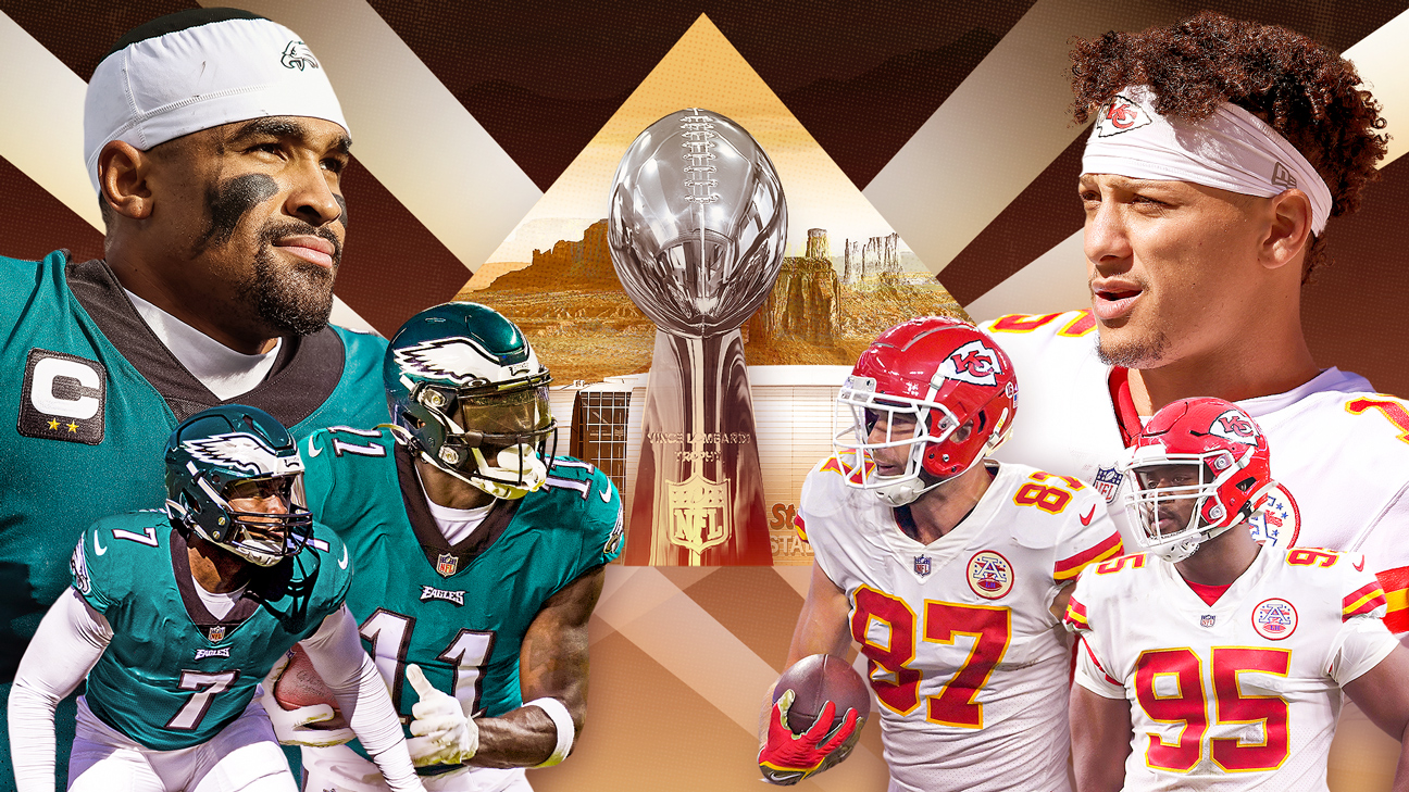 Super Bowl 2023 time, date, kickoff: TV, live stream for Eagles vs. Chiefs  in Super Bowl LVII, playoff results 