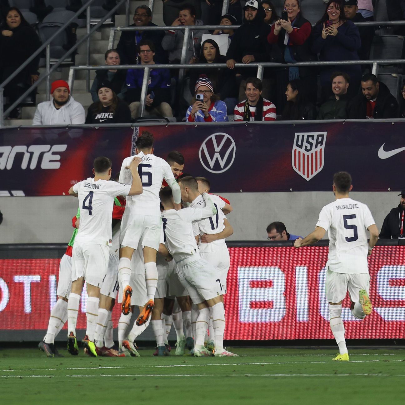 USMNT HEADS TO LOS ANGELES AREA TO KICK OFF 2023 AGAINST SERBIA ON