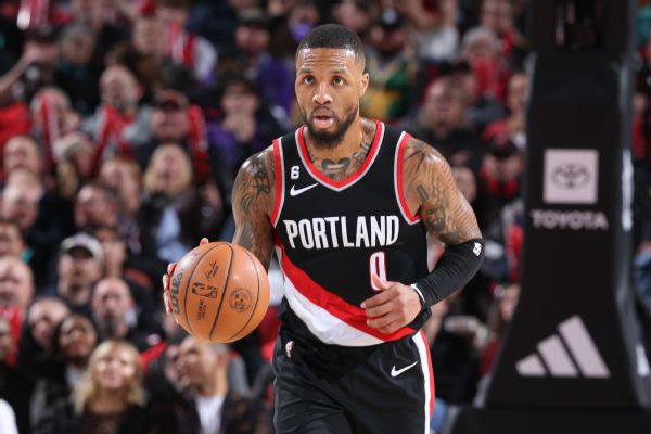 Damian Lillard becomes first player in NBA history to score over