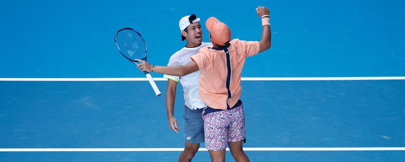 Aussies Hijikata, Kubler into men's doubles final