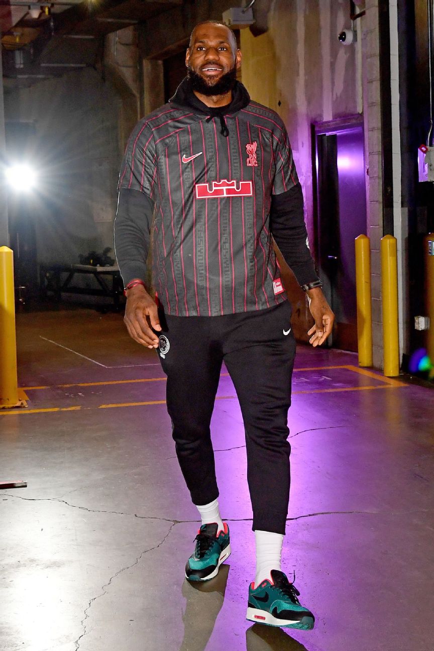 Liverpool FC x LeBron James Official Imagery