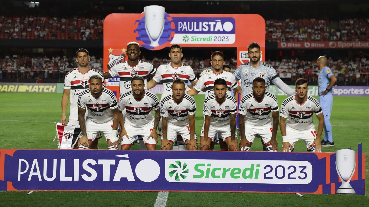 São Paulo 2023 Squad - ESPN