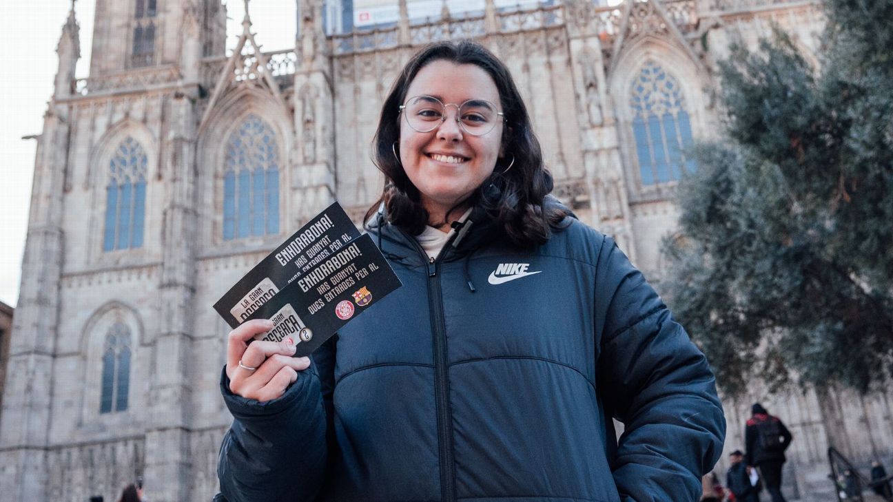 Golden tickets! Club sends fans hunting for clues to see team play Barcelona