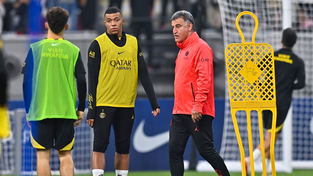 PSG coach accepts fault for Mbappe captaincy confusion - ESPN