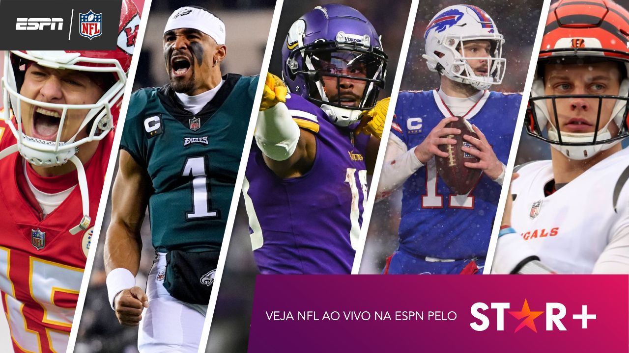 Mahomes, Brady, Rodgers Projetamos os 100 melhores jogadores da  temporada 2022 da NFL; veja a lista completa - ESPN