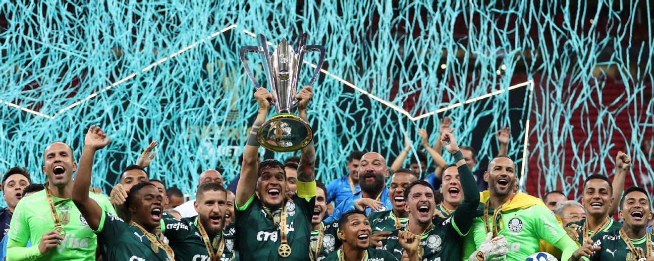 Palmeiras wins Brazilian league title, Santos relegated for 1st time - ESPN