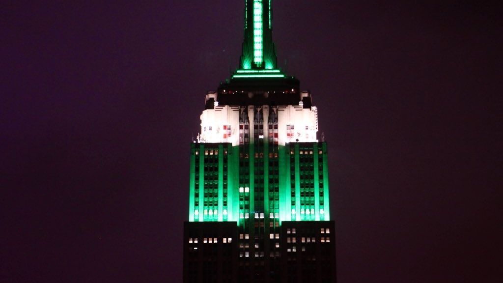 Empire State Building curiously joins Philadelphia's celebration of Eagles' NFC  championship