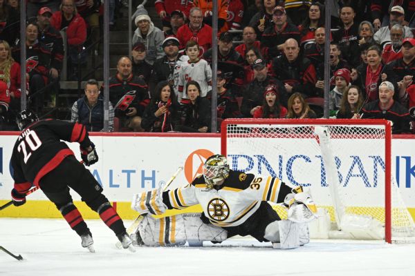 B's drop third straight in showdown with Canes