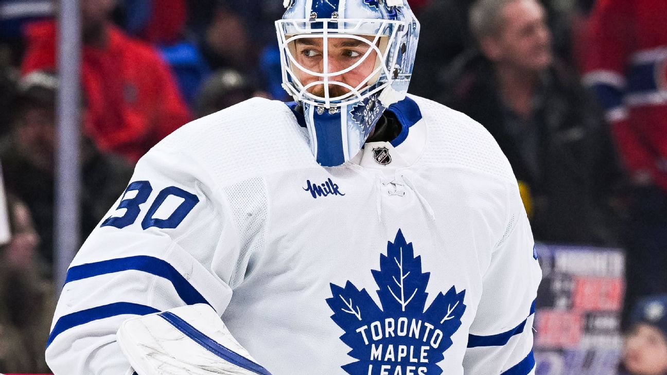Leafs goalie Murray out 6-8 months after surgery