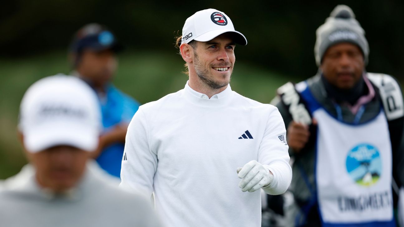 Gareth Bale starts strong at Pebble Beach Pro-Am