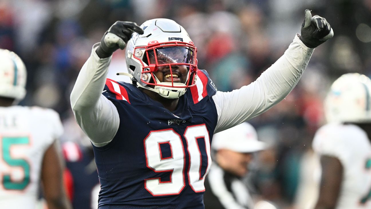 Patriots, DT Barmore agree to 4-year extension www.espn.com – TOP