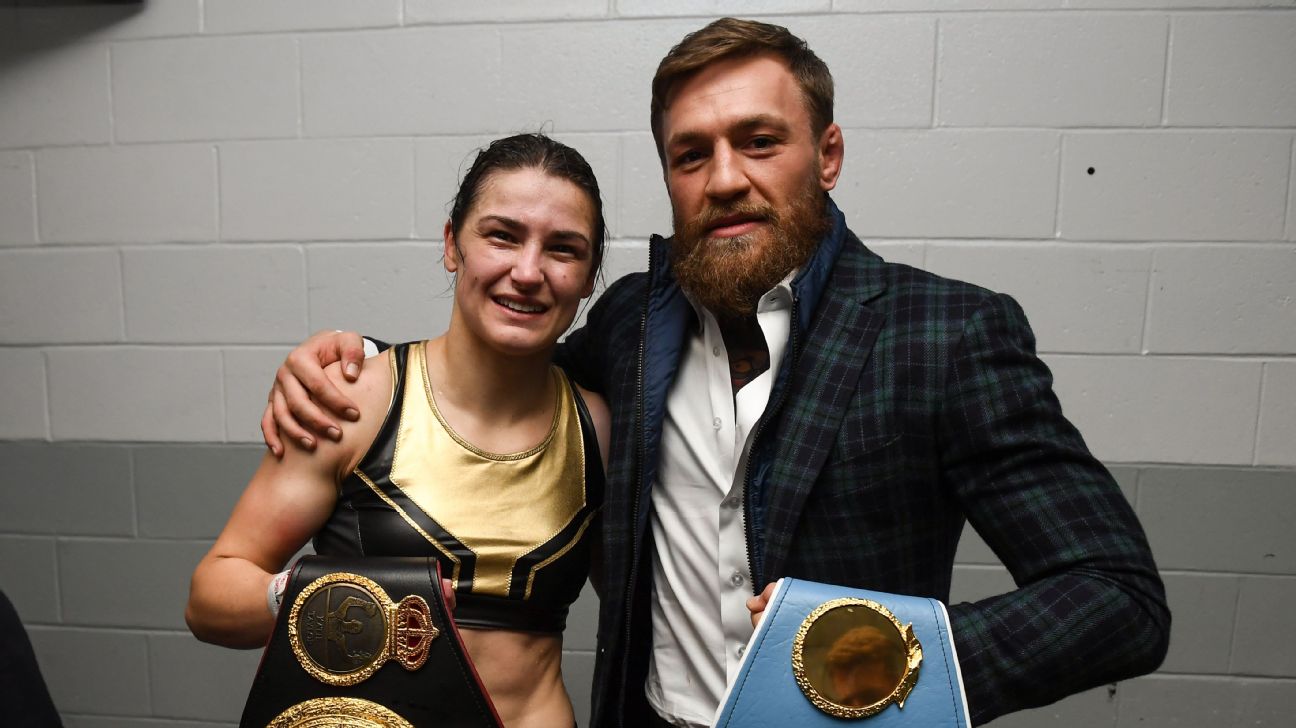 McGregor offers to sponsor Taylor's Ireland homecoming fight