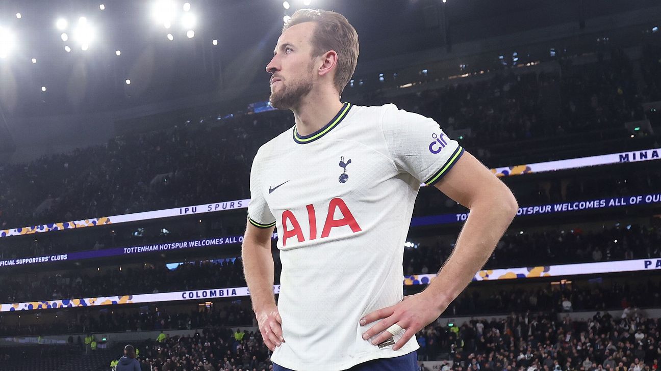 tottenham hotspur harry kane jersey