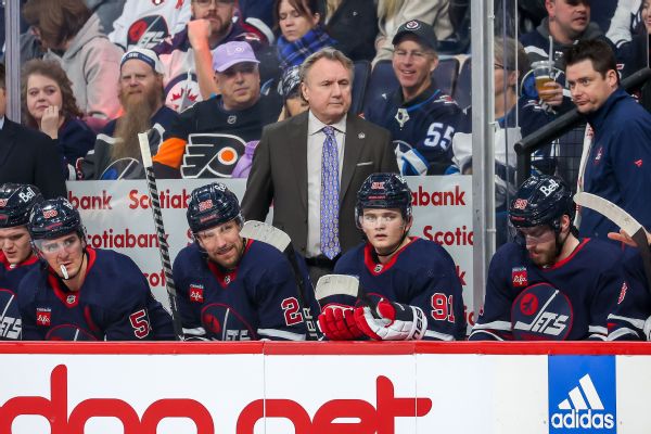 Jets coach Bowness set to return against Oilers
