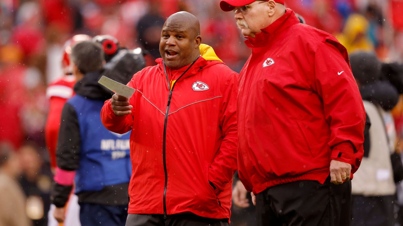 Chiefs' Andy Reid believes Eric Bieniemy should be Eagles head