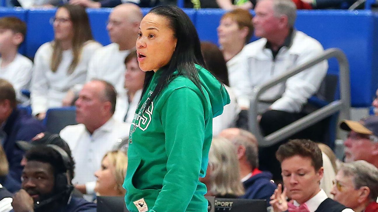 Dawn Staley's jacket had everyone talking during South Carolina's  title-game beatdown of UConn