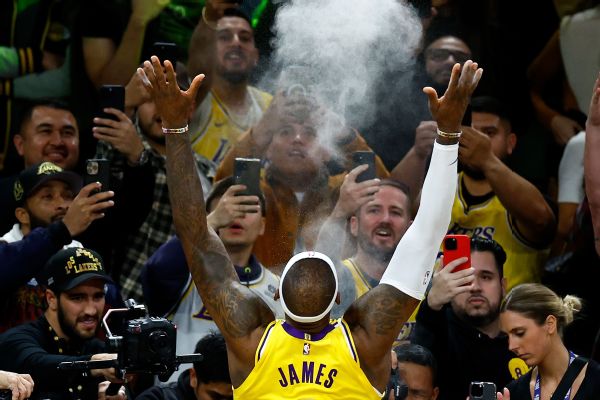 LeBron James breaks all-time NBA point-scoring record, passing Lakers  legend Kareem Abdul-Jabbar - ABC News