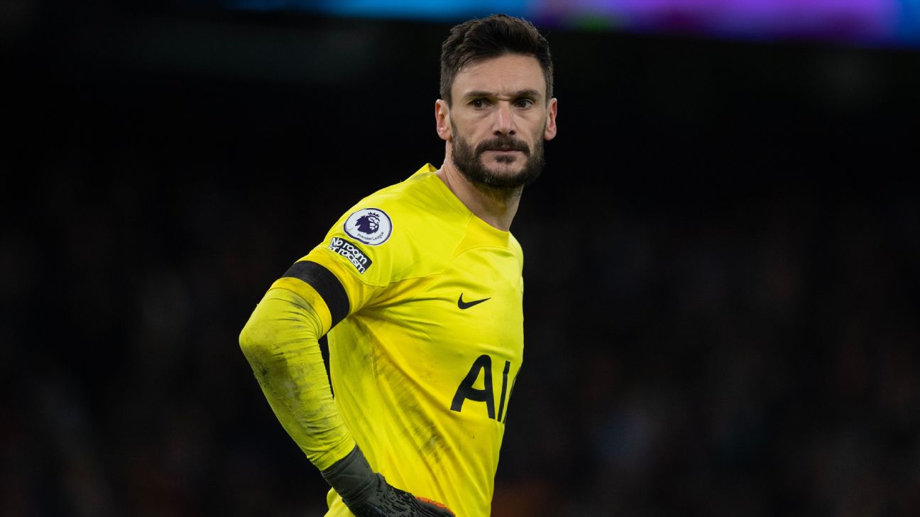 Sources: Spurs GK Lloris ruled out for 6 weeks