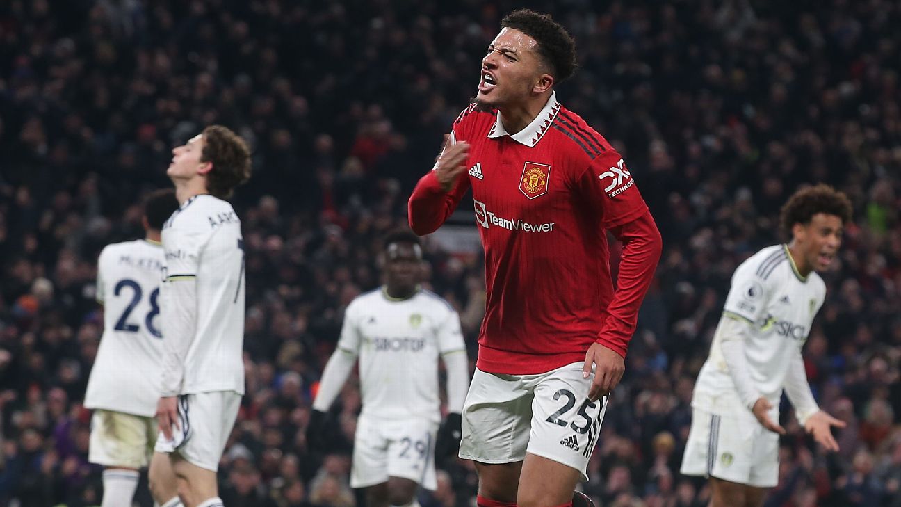 Man United battle back vs. Leeds but still drop points in title race