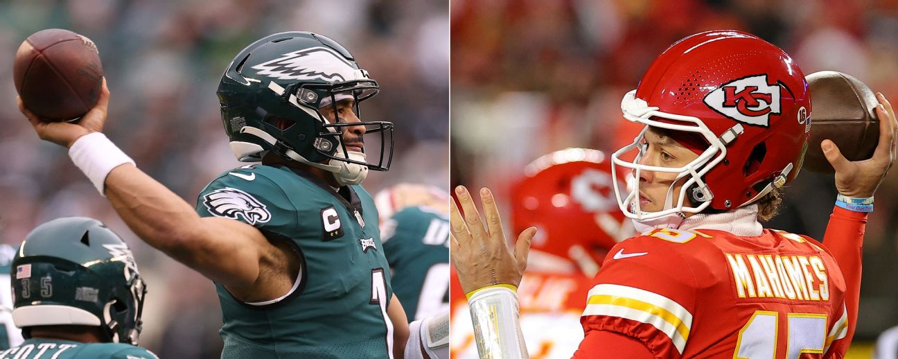 Super Bowl LVII: Patrick Mahomes or Jalen Hurts? Jeff Reinebold picks his  combined XI from Kansas City Chiefs and Philadelphia Eagles, NFL News