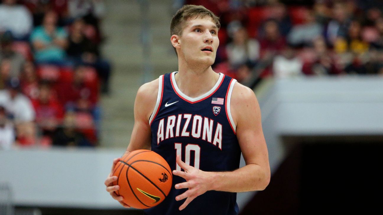 2023 NBA Draft: Arizona's Azuolas Tubelis invited to draft combine -  Arizona Desert Swarm