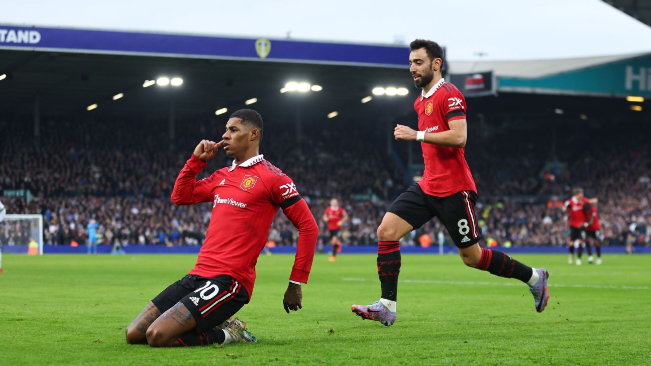 Rashford keeps Man United in title race with yet another goal