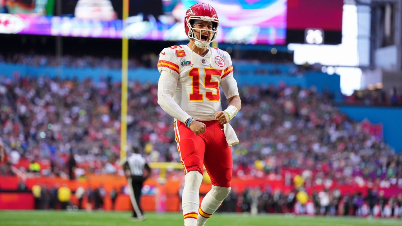 Los Chiefs, campeones de la Superbowl LVII liderados por el MVP