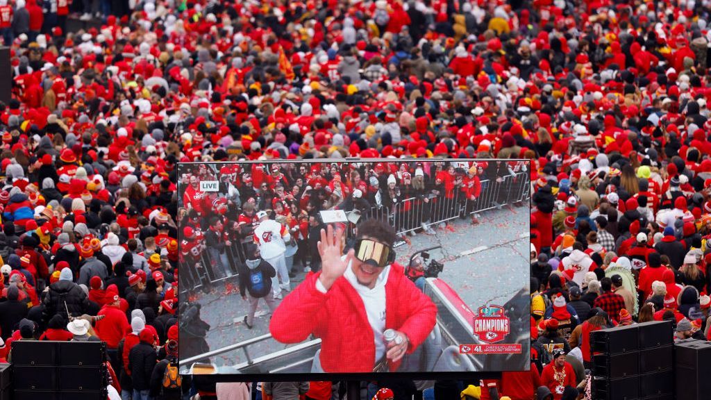 Inside Kansas City Chiefs Super Bowl parade with Patrick Mahomes