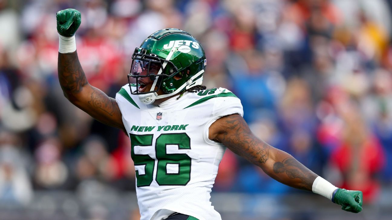 Source: Jets keep LB Quincy Williams with 3-year deal - ABC7 New York