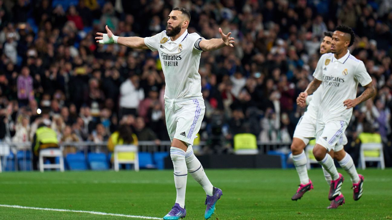 Benzema joins LaLiga legends in top five all-time top scorers. Can he catch Ronaldo and Messi?