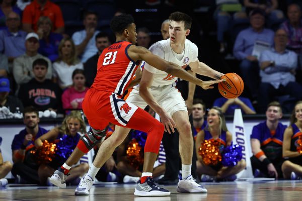 UF loses SEC standout Castleton to broken hand - Vimarsana News