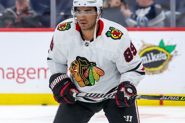 Blackhawks keep Athanasiou with two-year deal