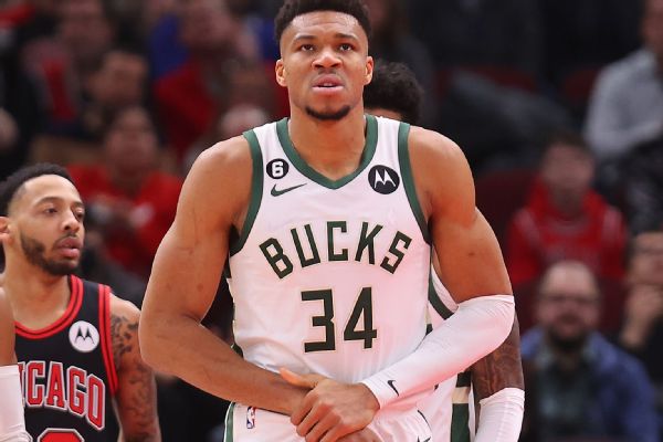 Giannis sprains right wrist, ASG status unknown