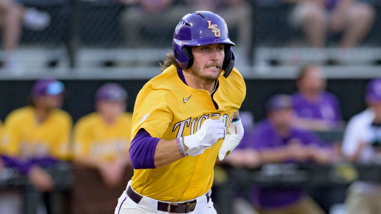 Six Tigers Named to D1 Baseball Top 100 College Prospects List for 2023 MLB  Draft  LSU