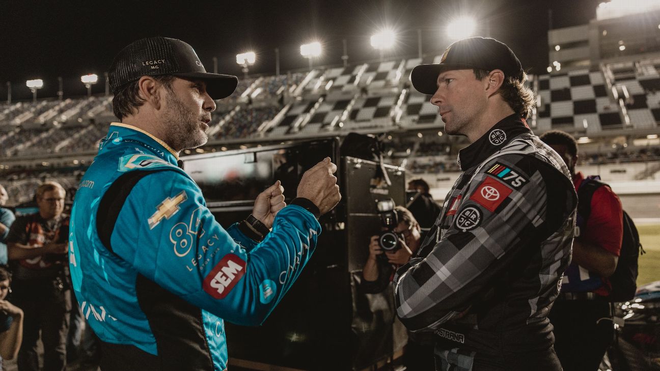 Beers, mullets and the Daytona 500: Inside Travis Pastrana and Jimmie Johnson's friendship