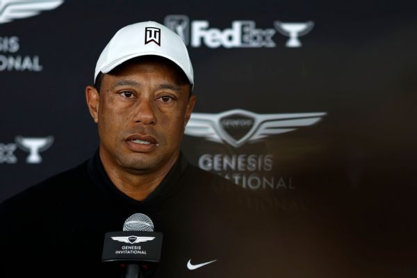 Tiger Woods meminta maaf atas lelucon selama Genesis Invitational