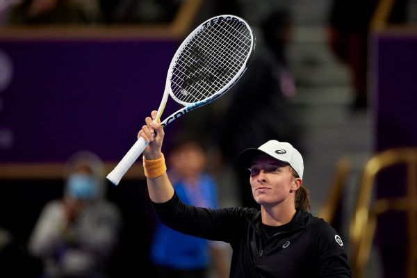 Swiatek downs Pegula to defend Qatar Open title