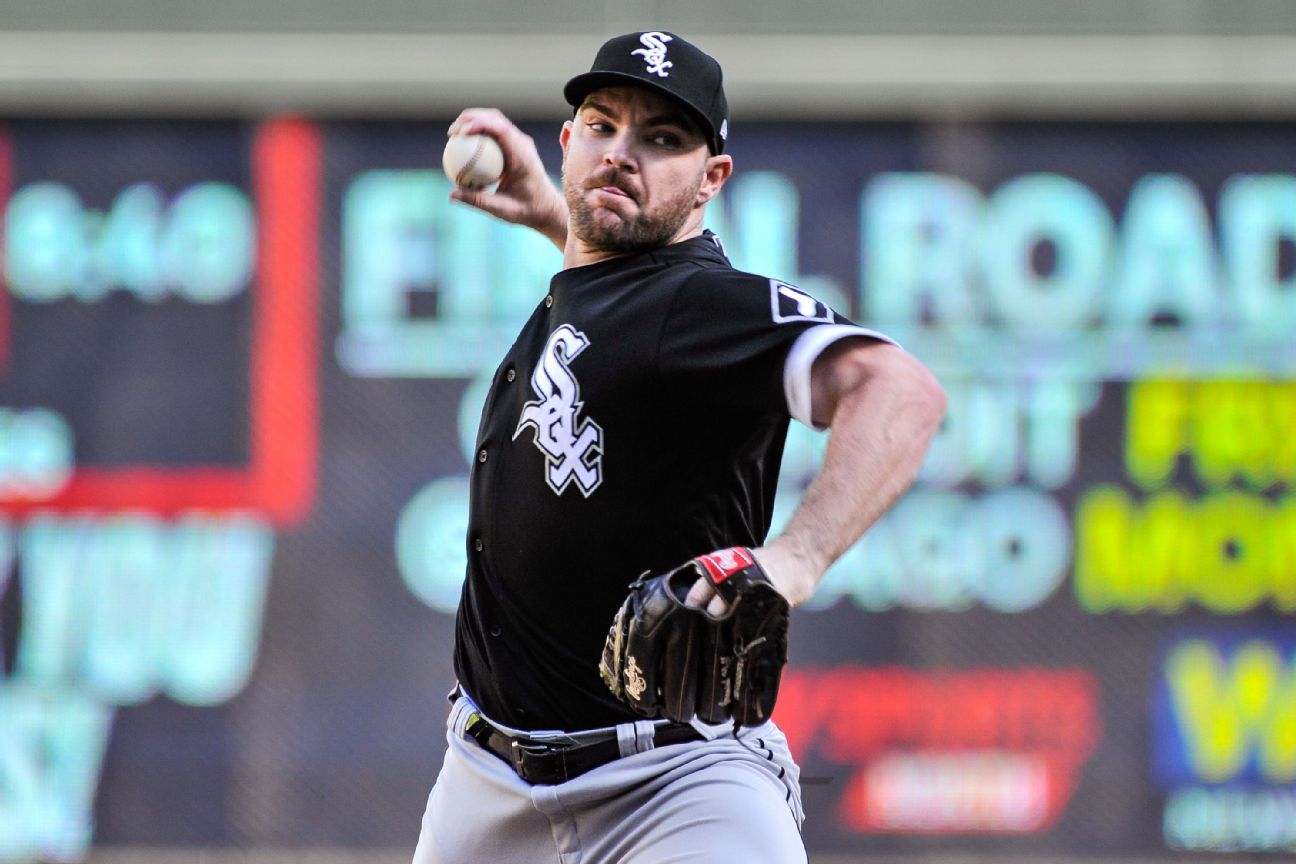 White Sox closer Hendriks says he's 'cancer free'
