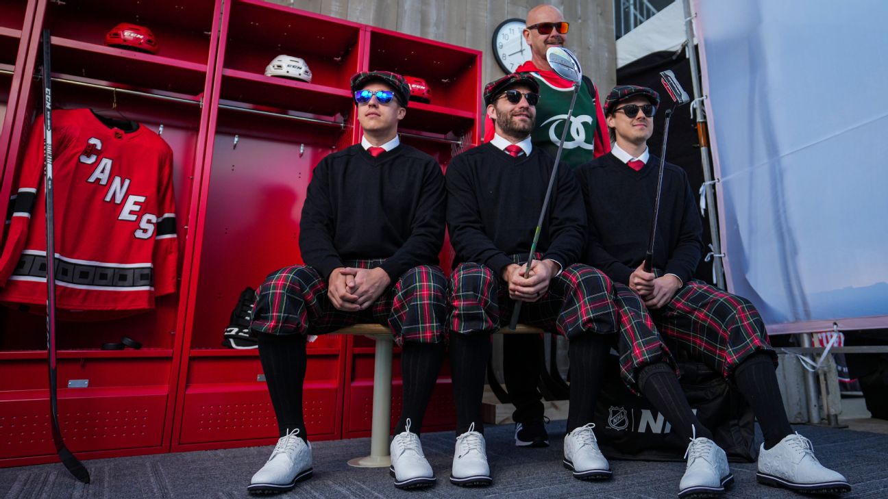 Why the Hurricanes wore golf outfits to the Stadium Series