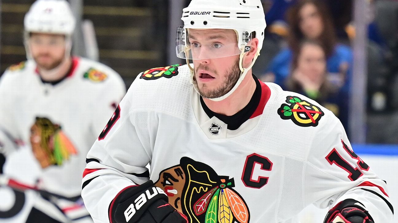 Jonathan Toews is stepping away from NHL to focus on health