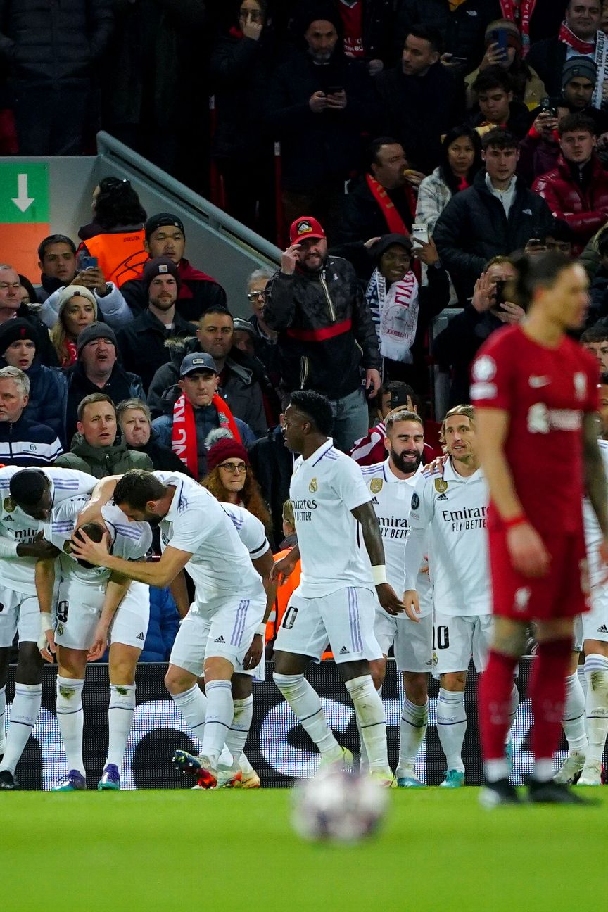 Real Madrid 5, Liverpool 2: Champions League Laugher at Anfield - The New  York Times